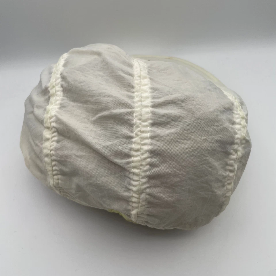 Vintage Nike Hat Cap White 5 Panel Nylon Running 80s Lightweight Trail Jogging - Image 4 of 4