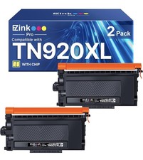 2PK TN920XL Toner Cartridges for Brother TN920 MFC-EX915DW HL-L5210DW HL-L6210DW