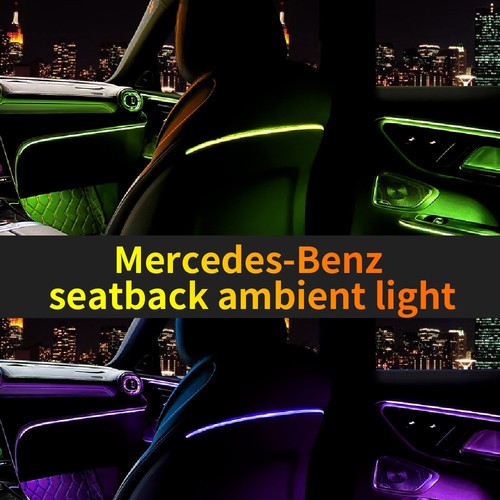 2PCS For Mercedes Benz c43 c63 c300 W205 Ambient Light Strips LED Seat Back Lamp - Picture 5 of 12