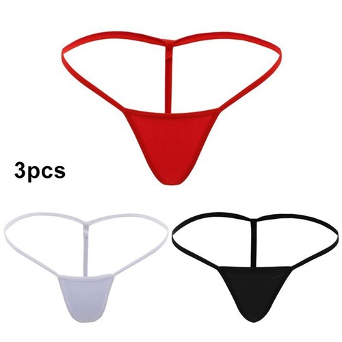 1/3PCS Dress Design G String Ladies Panties Seamless Thongs Supply Brand New