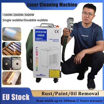 1500W-3000W Laser BWT Rust Removal Tool Laser Cleaning Machine Remove Oil Paint