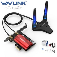 8800 Mbit PCIe PCI-Express WLAN Karte WiFi 2,...