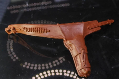 BROWN HOLSTER  FOR MARX 1960's JOHNNY WEST FIGURE ACCESSORIES ADVENTURE COWBOY