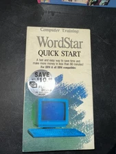 WordStar Quick Start vhs