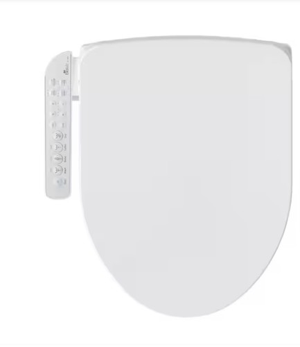 Bio Bidet Electric Bidet Seat Elongated Toilets White HD-7000 Heating Technology