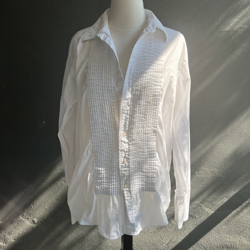 Camicia uomo Le Cachet de Dior Christian Dior bianca manica lunga con bottoni