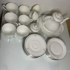 Royal Doulton Carnation Bone China England  Tea Set - See Description 