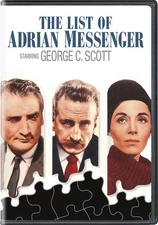 The List of Adrian Messenger DVD Tony Curtis NEW