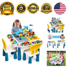 Kids Activity Table Toddlers Table and Chair Set Water Table