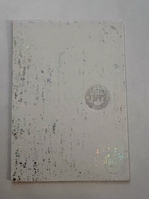 2005-06 Topps First Row #93 ALLEN IVERSON Gold/100 ERROR - BLANK FRONT - 1/1?