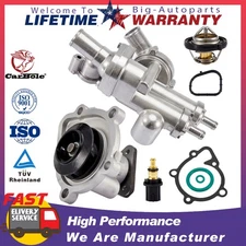 Water Pump+Aluminum Thermostat Housing Assembly For Chrysler 200 Dodge Jeep 2.4L