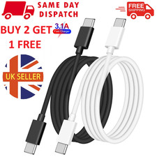 USB-C-C Lead For Samsung S25 S24 S22 S21 FE Type C Charging Fast Charger Cable
