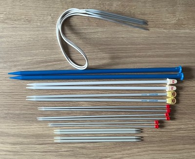 Konvolut Stricknadeln verschiedene Sorten und Größen, siehe Beschreibung 