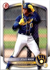 Jesus Made (RC) Milwaukee Brewers SS  BD-196