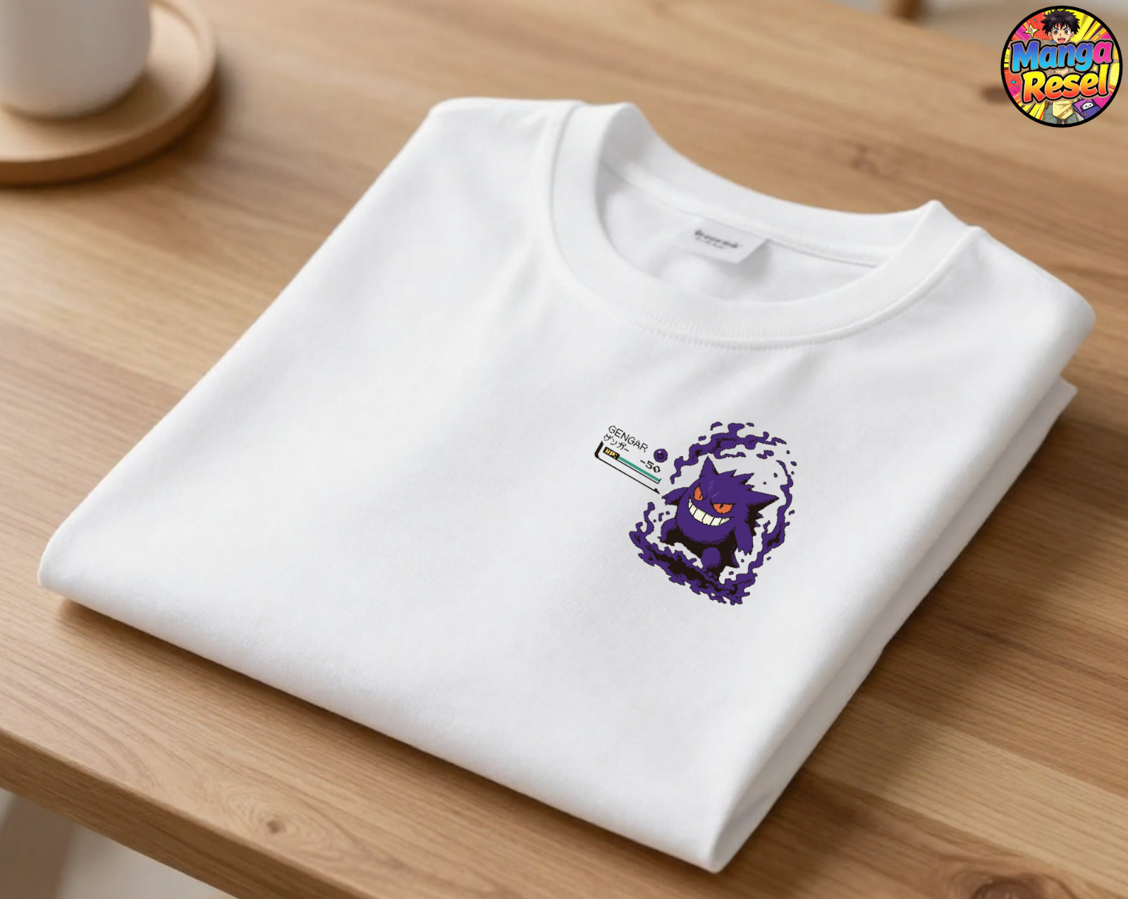 tee shirt pokemon gengar retro