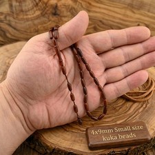 Small Handcrafted Kuka Wood 33 Beads Tasbih, Misbaha, Islamic Prayer Bead 201442