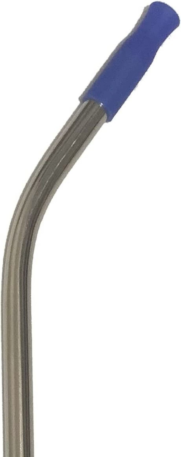 14 Inch Stainless Steel Straws, Set of 4, Extra Long Reusable Metal Straws (0.32