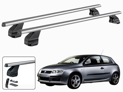 DACHTRÄGER DACHTRÄGER FÜR FIAT STILO 3-TÜRER 2001-2010 ALUMINIUM MENABO