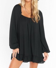 Show Me Your Mumu Briar Mini Dress Black