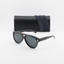 Saint Laurent SL705 001 Black/Black 58-13-140 Sunglasses New Authentic
