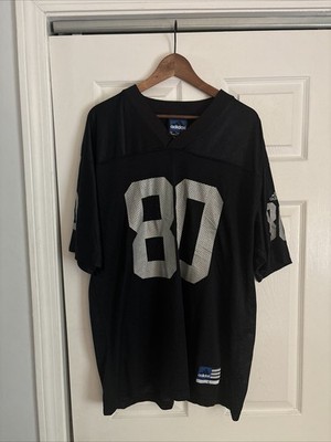 Adidas Jerry Rice Oakland Raiders Jersey Mens Size L Black Gray 80
