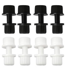 Nylon License Plate Screws Bolts And Nuts For Frame Plastic Fasteners Kit For