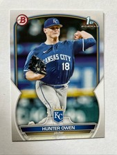 2023 Bowman Draft HUNTER OWEN 1st Bowman Card RC Kansas City ROYALS #BD-5