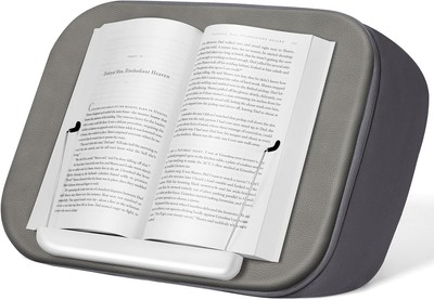 InnoGear Lap Beanbag Pillow Stands Book Holder, 13*10*5 inches, Grey 