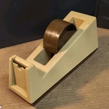 Vintage SCOTCH 3M C-25 Tape Dispenser Model 28000 Heavy-Duty Made in USA