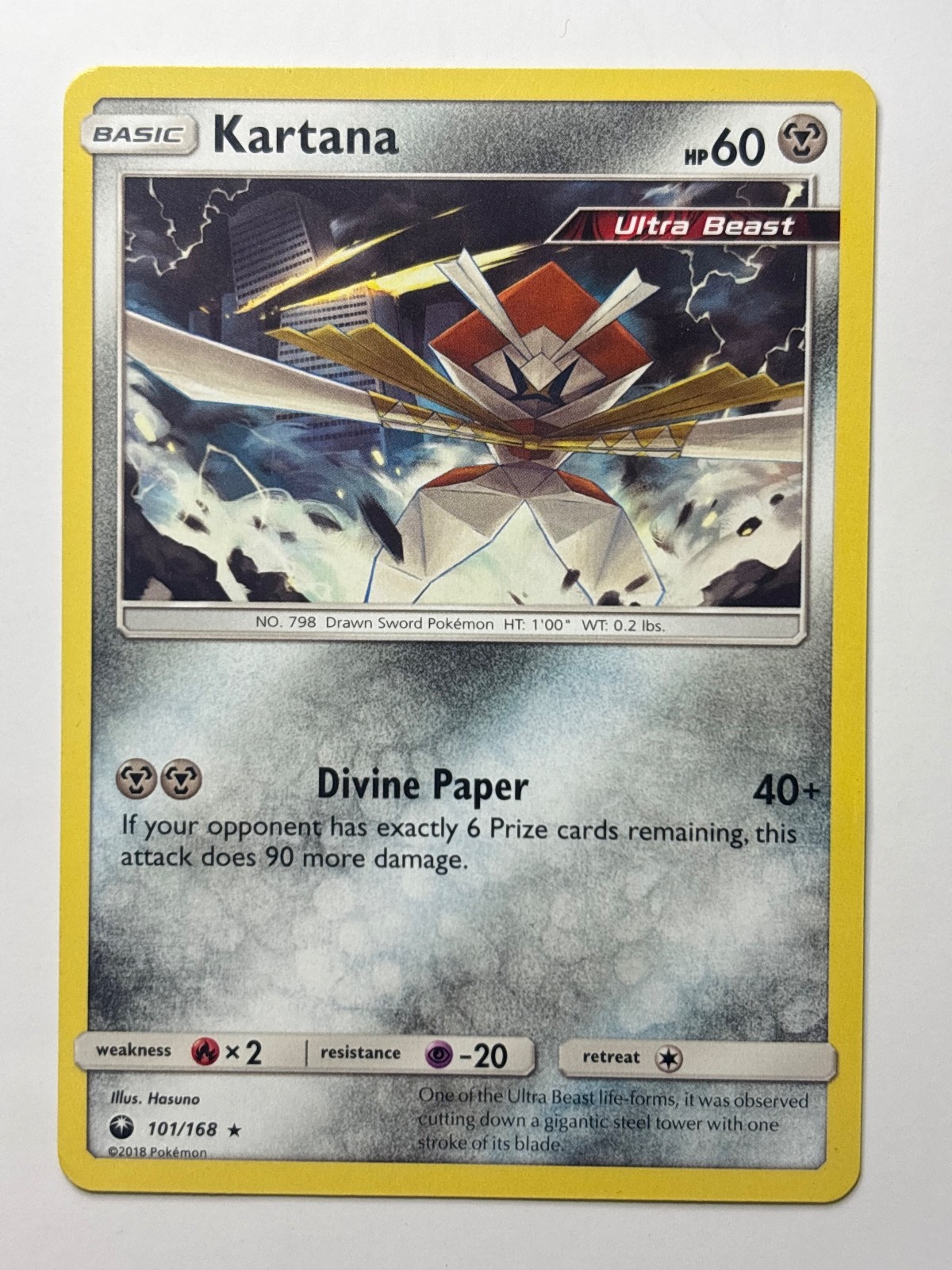 Kartana Rare SM - Celestial Storm 101/168 NM