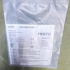 Festo SIEN-M8B-PS-S-L Inductive Proximity Sensor PNP DC Shielded 150387