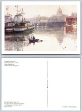 Postal Olympia WA Percival Landing I artista Xiaogang Zhu 1992 estado de Washington