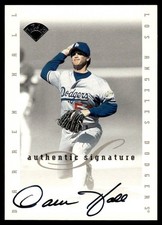 1996 Leaf Signature Series Extended Autographs Darren Hall Auto Los Angeles
