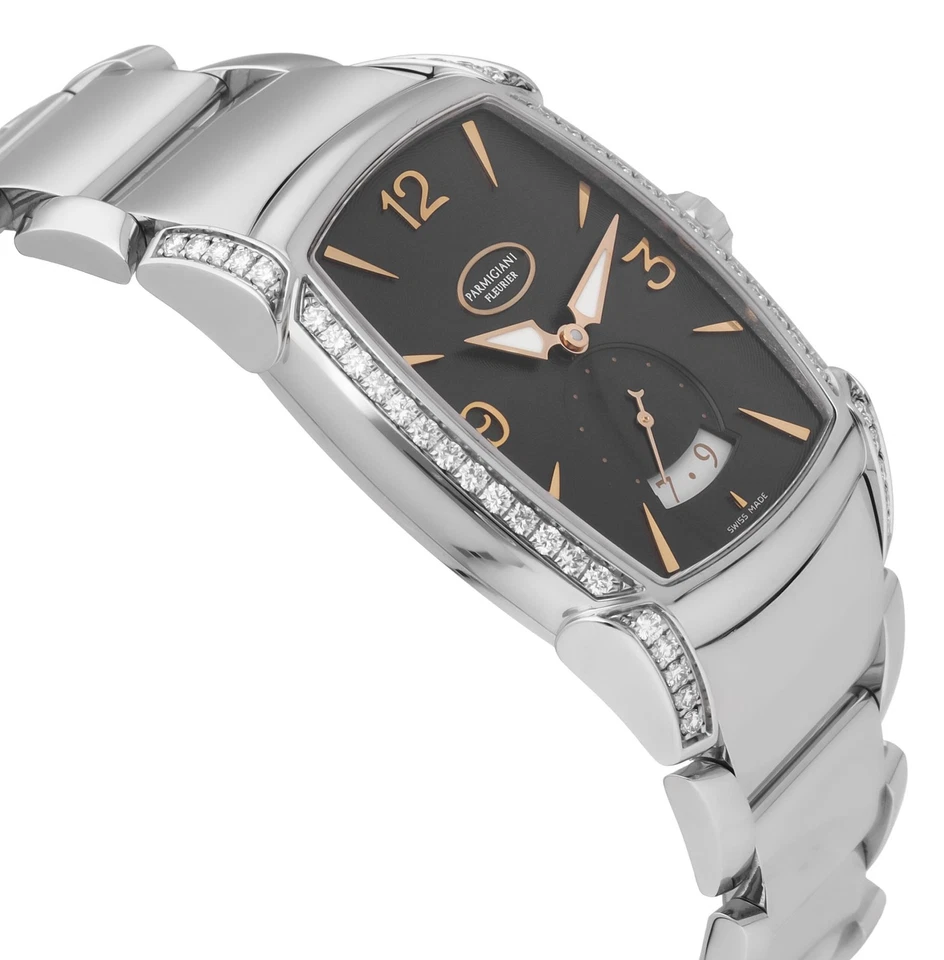 Parmigiani Fleurier Kalparisma Diamond Automatic Ladies Black Dial Watch PFC124 Foto 3 de 4