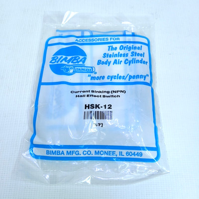 HSK-12 Bimba Hall Effect Switch Current Sinking (NPN) New