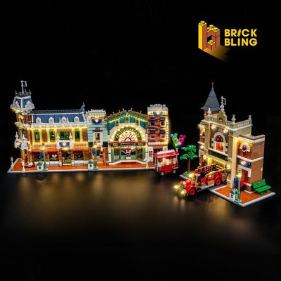 BrickBling LED Licht für LEGO Disney Main Street, U.S.A. 43302 (Standard)