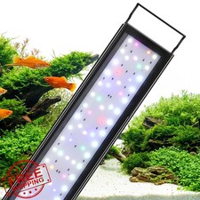hygger 13-18 inch aquarium light, 12 colors, timer