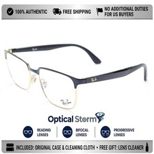Ray-Ban RX6542I 2991 Black Frames Reading Glasses/Bifocal/Progressive Lenses