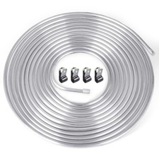 5/16" OD Aluminum Hard Fuel Line 25 Feet Hardline Tube Thickness is 0.039"