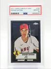 SHOHEI OHTANI 2021 TOPPS CHROME PLATINUM BASEBALL ANGELS PSA 10 Q0004
