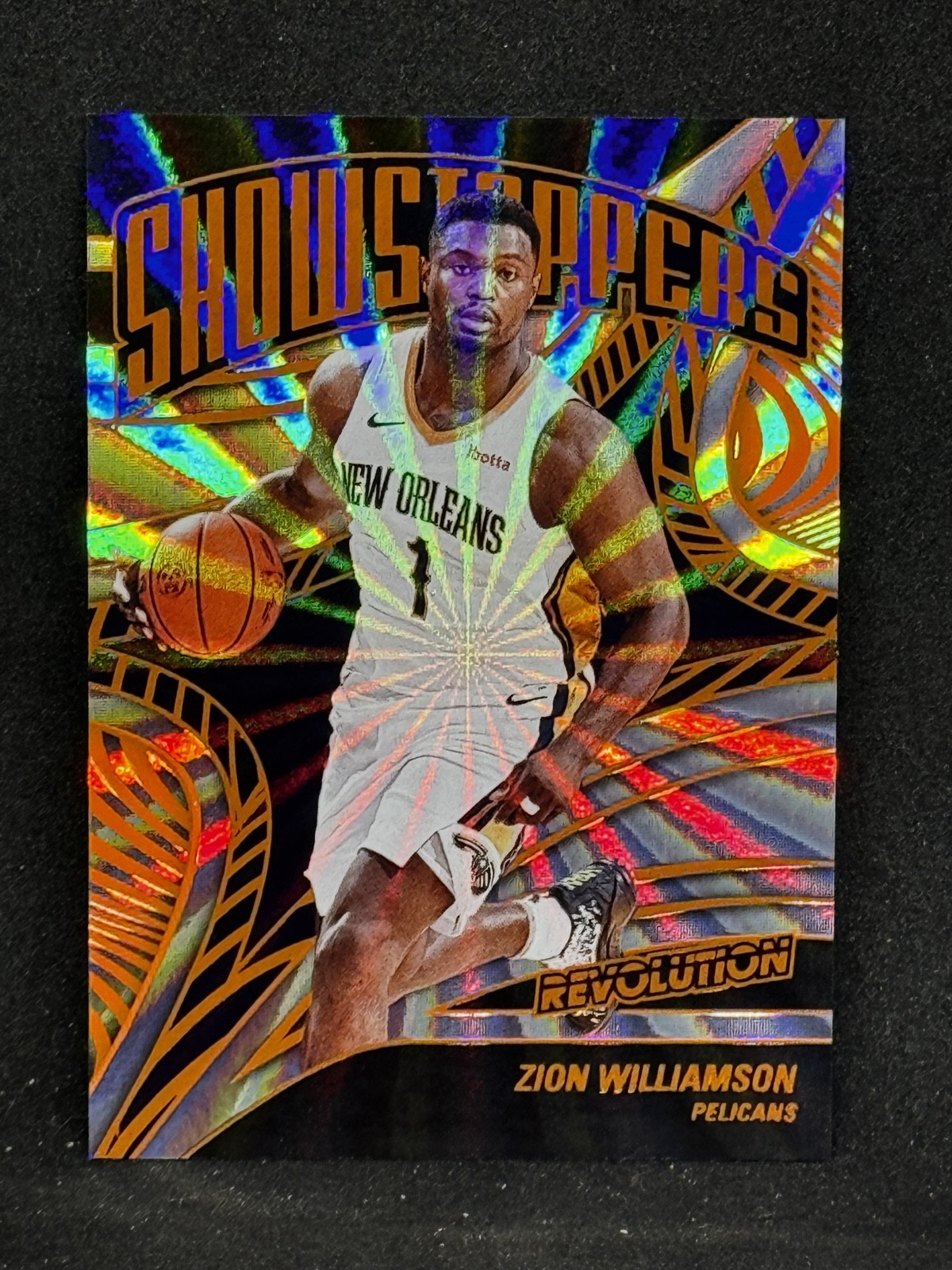 2024-25 Revolution Showstoppers Zion Williamson #1 Sunburst /75