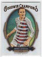 #28 2020 Upper Deck Goodwin Champions Rose Lavelle