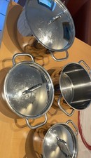 Wmf Chromargan  Germany 1810 Kochtöpfe Set