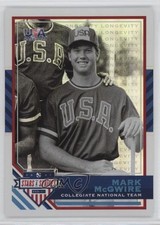 2017 USA Baseball Stars & Stripes Longevity Holofoil /99 Mark McGwire #93 0i76