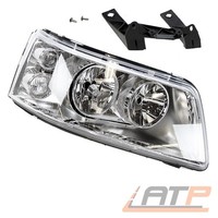 Scheinwerfer H7/H1 Halogen Rechts FÜR VW Multivan BUS T5 Alle BJ 04.03-10.09