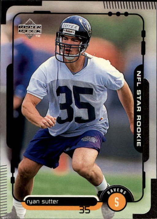 1998 Upper Deck #40 Ryan Sutter RC ROOKIE