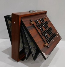 Shruti Box 39 Keys Teak Wood 440 Hz Swar Peti Concert Quality Handmade