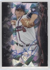 2014 Bowman Sterling Prospect Black Atomic Refractor 6/10 Lucas Sims Auto i5q