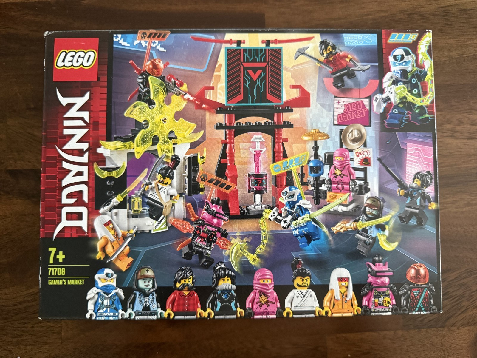 LEGO NINJAGO: Gamer's Market Retired Set 2021 New Sealed  (71708) (CLEARANCE)
