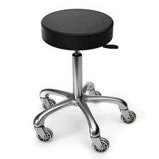 Tasalon Hydraulic Saddle Seat Salon Stool Rolling Salon Medical Spa Tattoo Chair